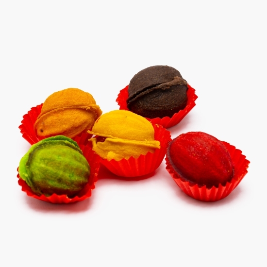 Nuci umplute cu cremă și jeleu Curcubeu 100g