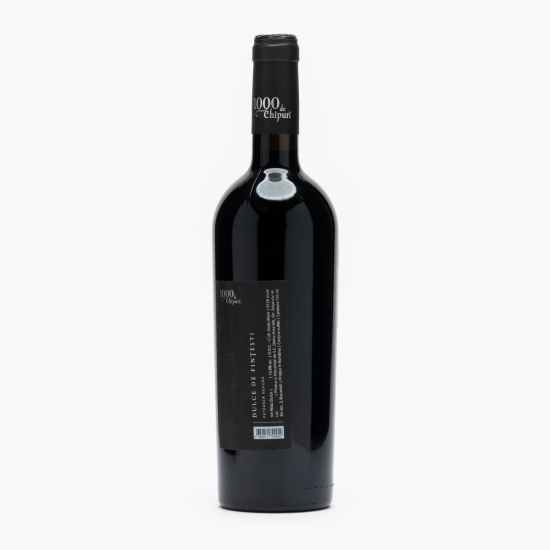 Vin roșu dulce Fetească Neagră, 15.9%, 0.75l