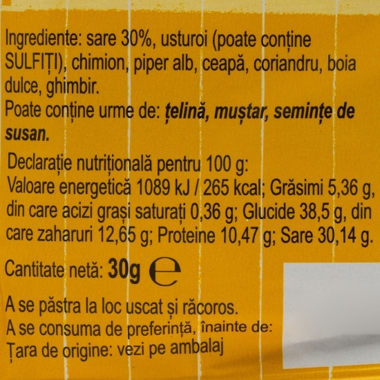 Amestec de condimente pentru Hummus 30g