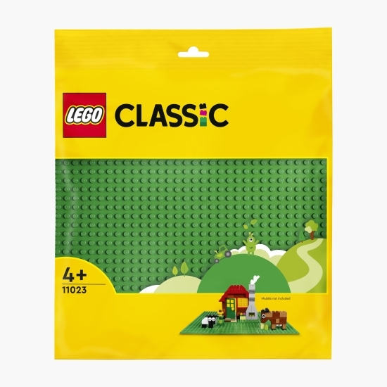 Placă de bază verde, 11023 Classic, 1 piesă, +4 ani