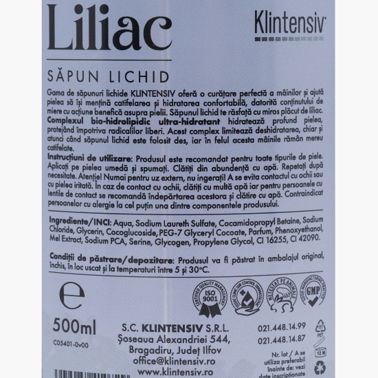 Săpun lichid Liliac, 0.5l