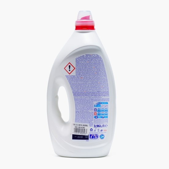 Detergent de rufe lichid Deep Clean Gel, 2x88 spălări, 2x3.96l