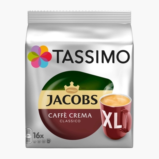 Capsule cafea, Caffe Crema Classico XL, 16 băuturi, 132.8g