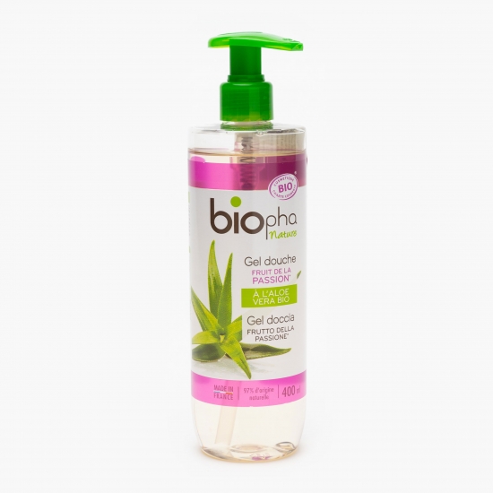 Gel de duș bio fructul pasiunii 400ml