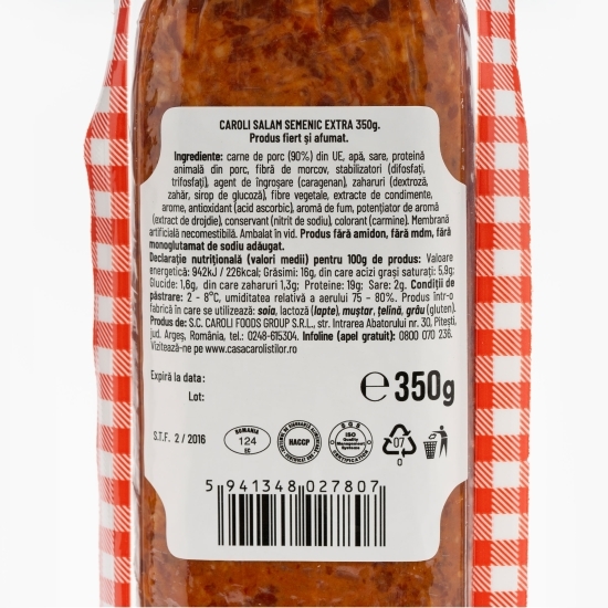 Salam Semenic extra 350g