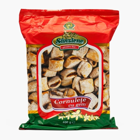 Cornulețe cu gem 400g