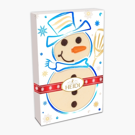 Om de zăpadă din ciocolată albă Gourmet Snowman 100g