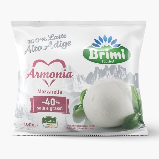 Mozzarella Armonia light din lapte de vacă 100g