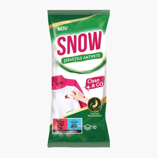 Șervețele anti-pete Clean & Go, 10 buc