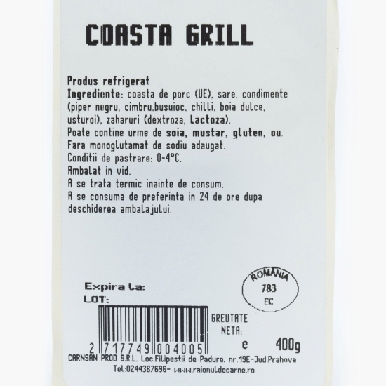 Coastă grill 400g