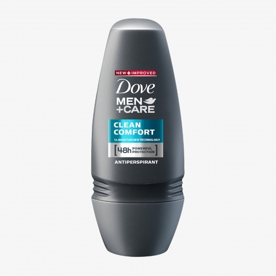 Antiperspirant roll-on pentru bărbați Men+Care Clean Comfort 50ml