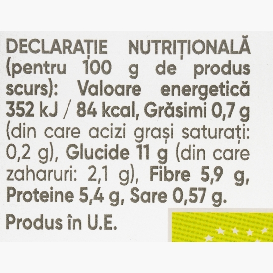 Mazăre verde ecologică 330g
