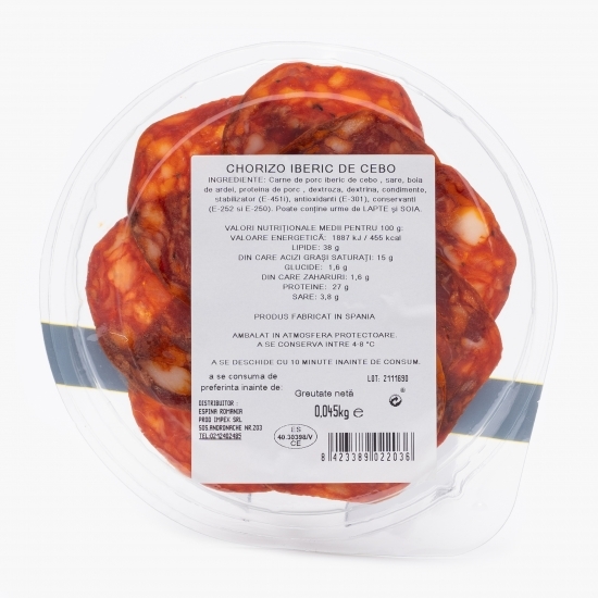 Chorizo iberic de Cebo 45g