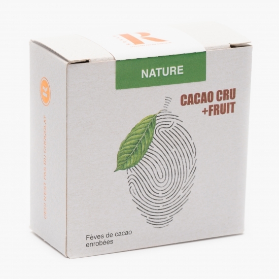 Boabe de cacao învelite în cacao crudă și curmale eco Nature 80g