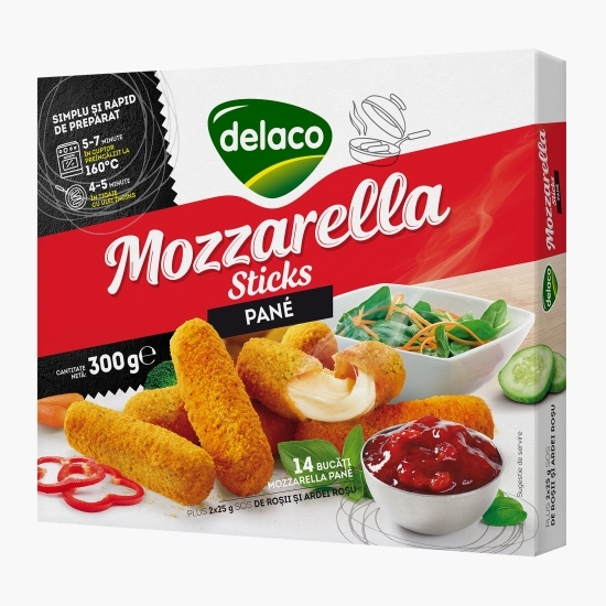 Mozzarella sticks pane 300g