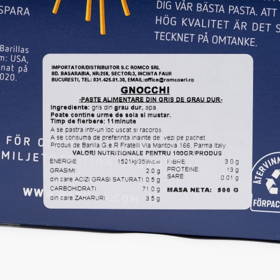 Paste Gnocchi n.85 500g
