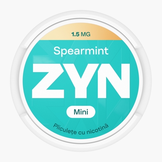 Pliculețe cu nicotină Spearmint mini 1.5mg, 20 buc