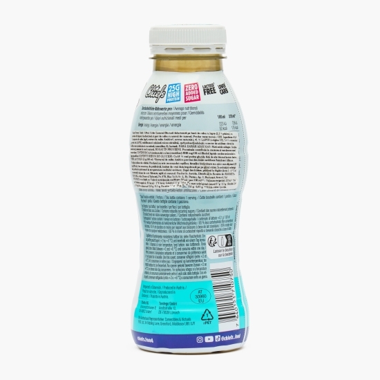 Shake proteic Coffee Caramel fără zahăr adăugat și fără lactoză, 330ml