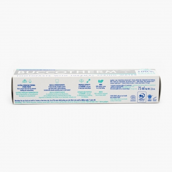 Pastă de dinți cu aromă de mentă, bio 75ml