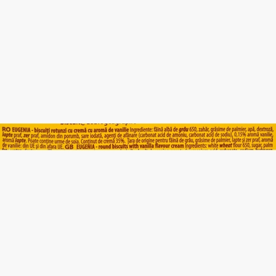 Biscuiți Crunchy cu vanilie 158g