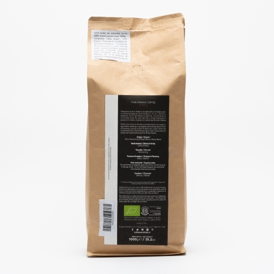 Cafea boabe eco artizanală Arabica Terrae pachet mare 1kg