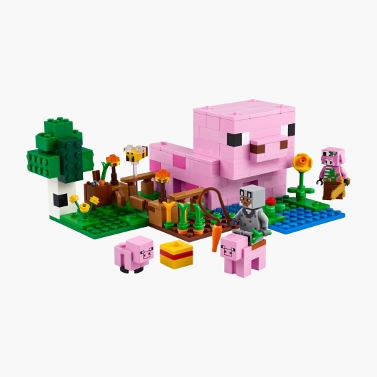 Casa Purceluș, 21268 Minecraft™, 238 piese, +7 ani