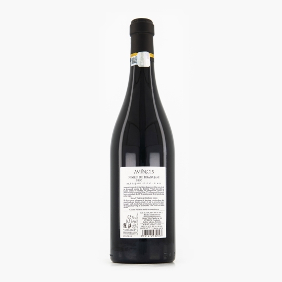 Vin roșu sec Negru de Drăgășani, 14.5%, 0.75l