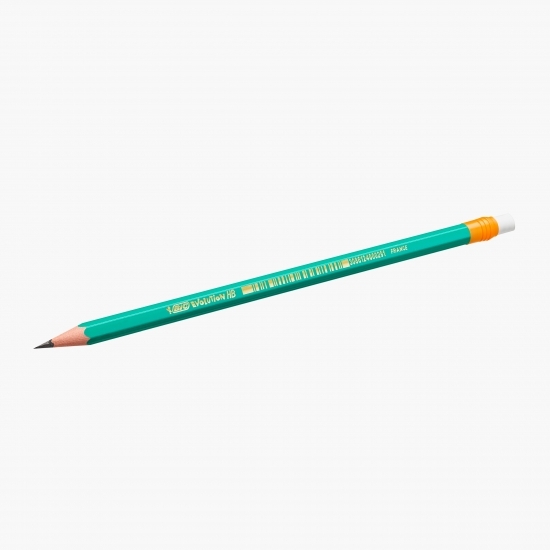 Set 8 creioane grafit cu radieră Evolution 655