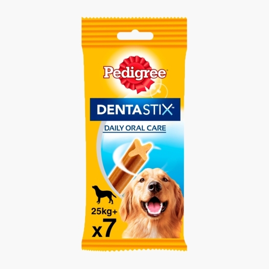 Batoane dentare pentru câini de talie mare, 7 buc, 270g, DentaStix 