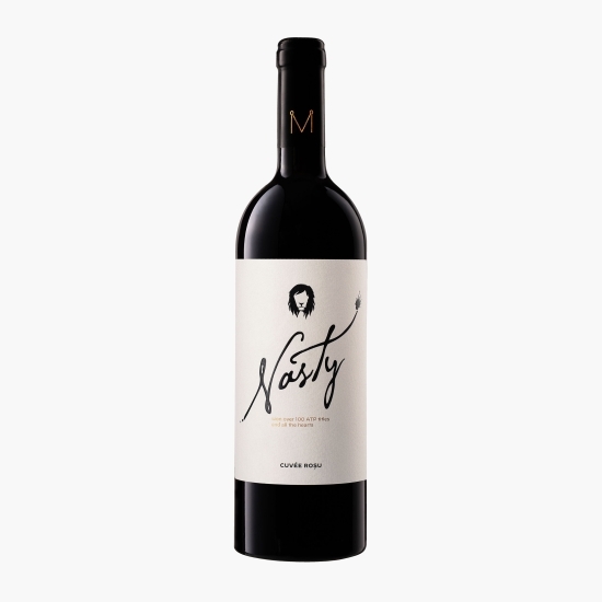 Vin roșu sec Cuvée Merlot & Cabernet Sauvignon & Fetească Neagră, 14%, 0.75l