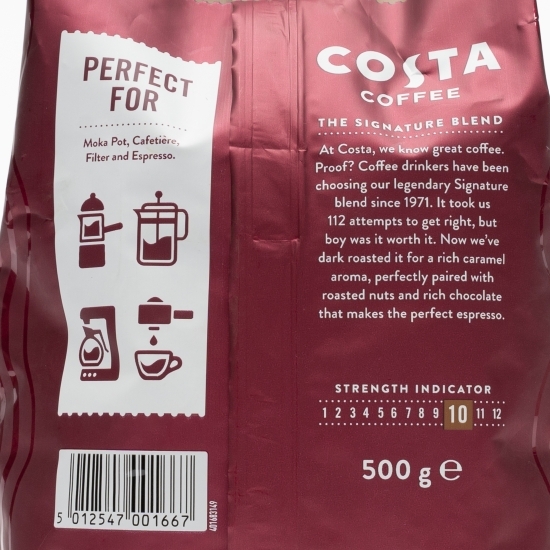 Cafea boabe Signature Blend Dark 500g