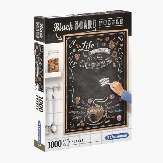 Puzzle Blackboard Coffee 1000 piese 10+ ani