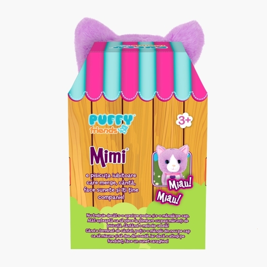 Jucărie de pluș interactivă pisicuța Mimi, 3+ ani