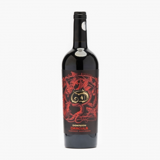 Vin roșu sec Dominion Dracula Cabernet Sauvignon, 13.5%, 0.75l