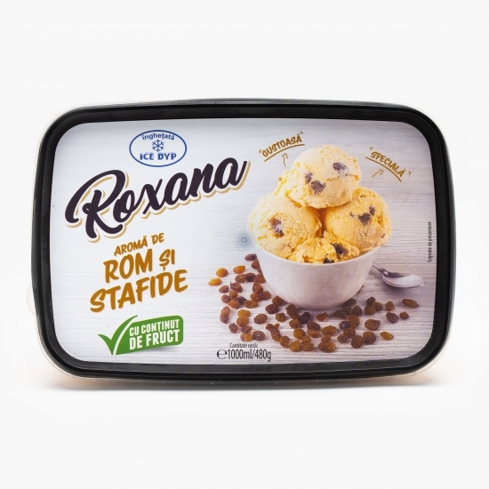 Înghețată cu rom și stafide 480g
