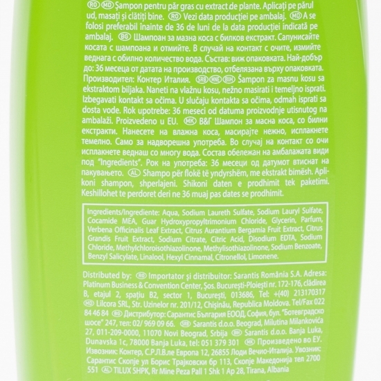 Șampon pentru păr gras 750ml