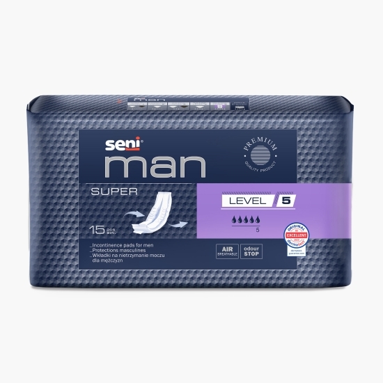 Absorbante urologice Man Super Level 5, 15 buc