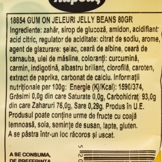 Jeleuri Jelly Beans 80g