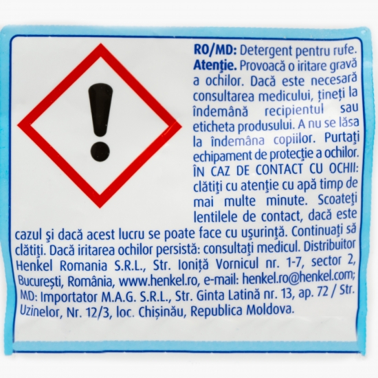 Detergent de rufe pudră automat Active Clean Plus, Active Fresh, 60 spălări, 6kg