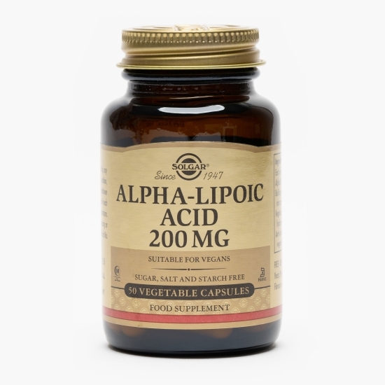 Acid Alfa-Lipoic 200mg, 50 capsule