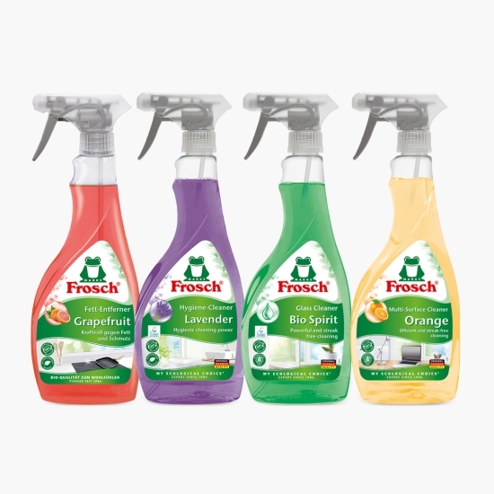 Pachet curățenie pentru casă spray 4x500ml
