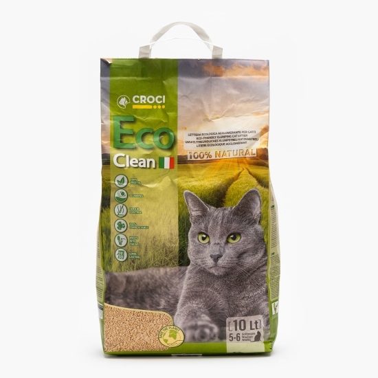 Absorbant natural eco pentru pisici 10l