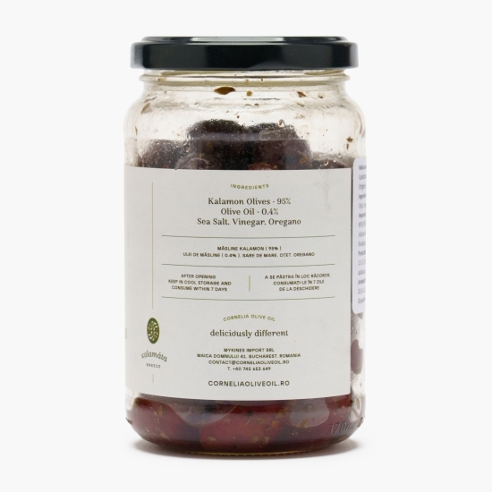 Măsline Kalamon cu mirodenii 180g
