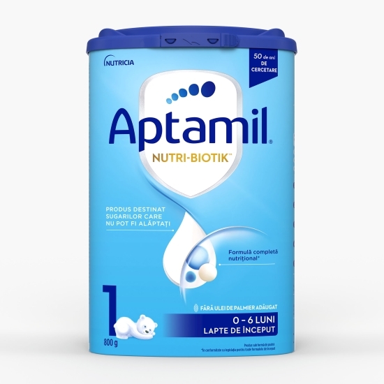 Lapte praf NUTRI-BIOTIK 1, 0-6 luni, Nutricia, 800g