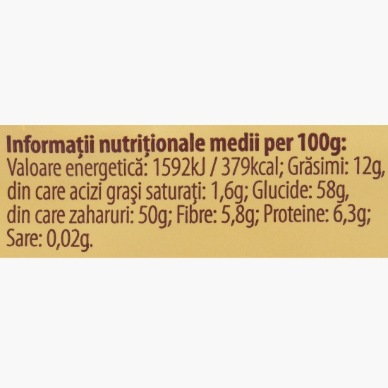 Baton de fructe și nuci cu caise, fără zahăr adăugat 30g