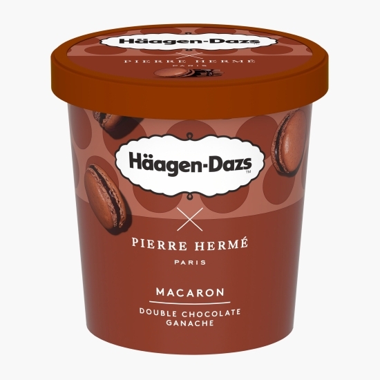 Înghețată Pierre Herme cu ciocolată și macaron 420ml