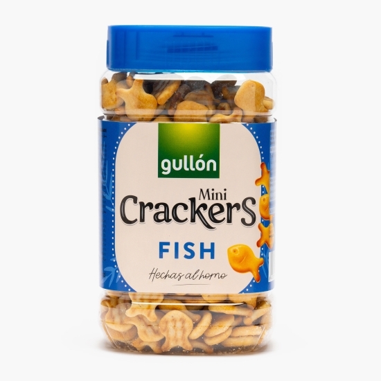Biscuiți sărați mini crackers în formă de pești 350g