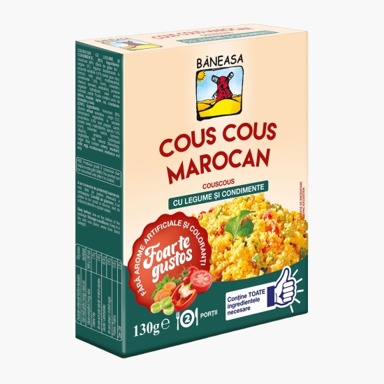 Cous cous marocan cu legume și condimente 130g
