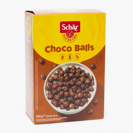 Cereale cu cacao fără gluten Choco Balls 250g 