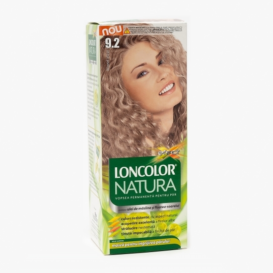Vopsea permanentă pentru păr Natura 9.2 Blond irizat 100ml